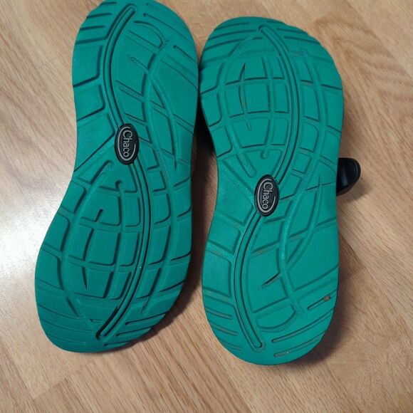 Chaco ZX2 Sandals Womens 9 Teal Purple Strappy Outdoor Hiking Open Toe - Picture 6 of 7